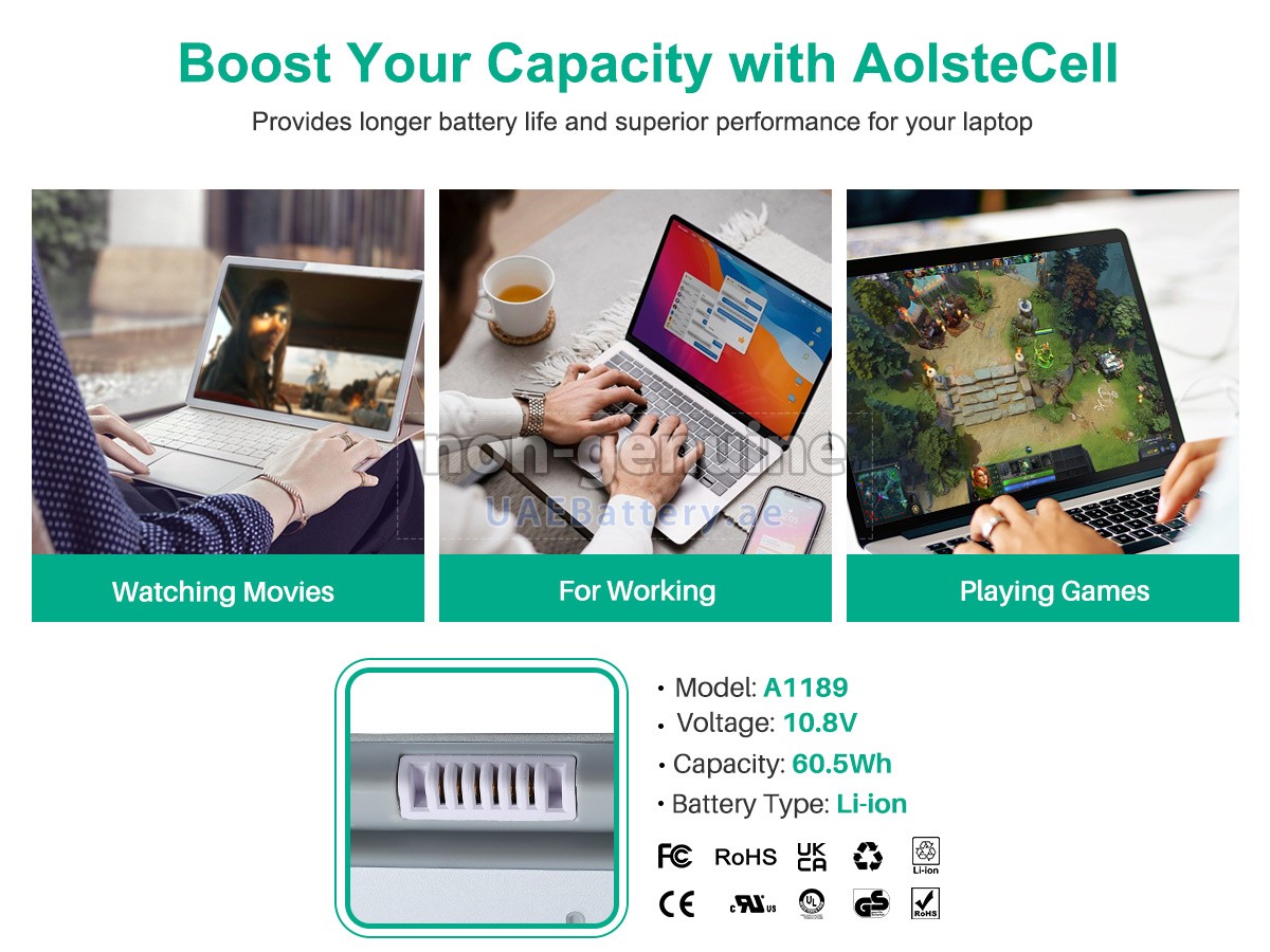 بطارية Apple A1151 EMC 2102