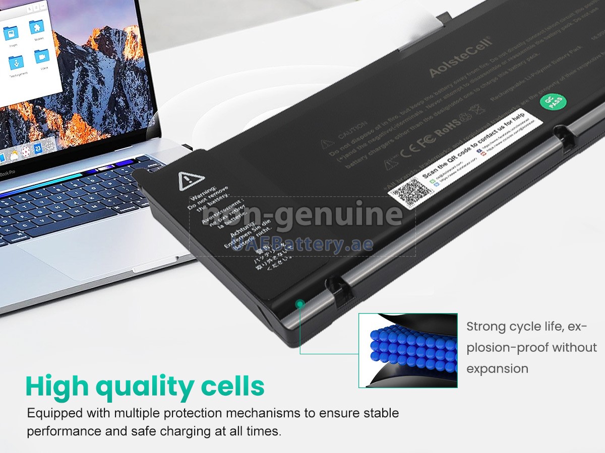 بطارية Apple MacBook Pro MC372LL/A 15.4 inch