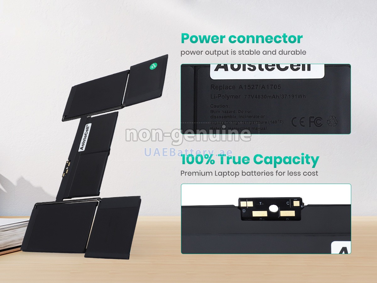 بطارية Apple MacBook Core M 1.3GHZ 12 inch Retina A1534(EMC 2746)