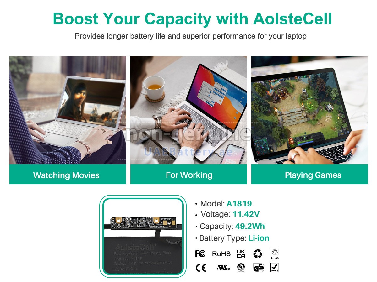 بطارية Apple A1819