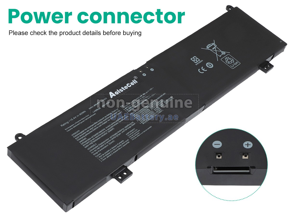 بطارية Asus Rog ZEPHYRUS G15 GA503RM-HQ123