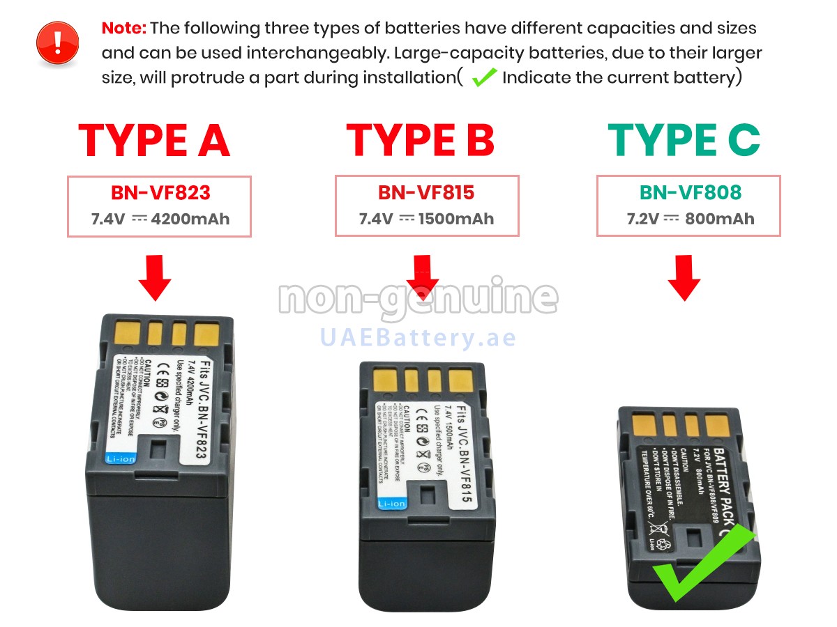 بطارية JVC GR-D740AC
