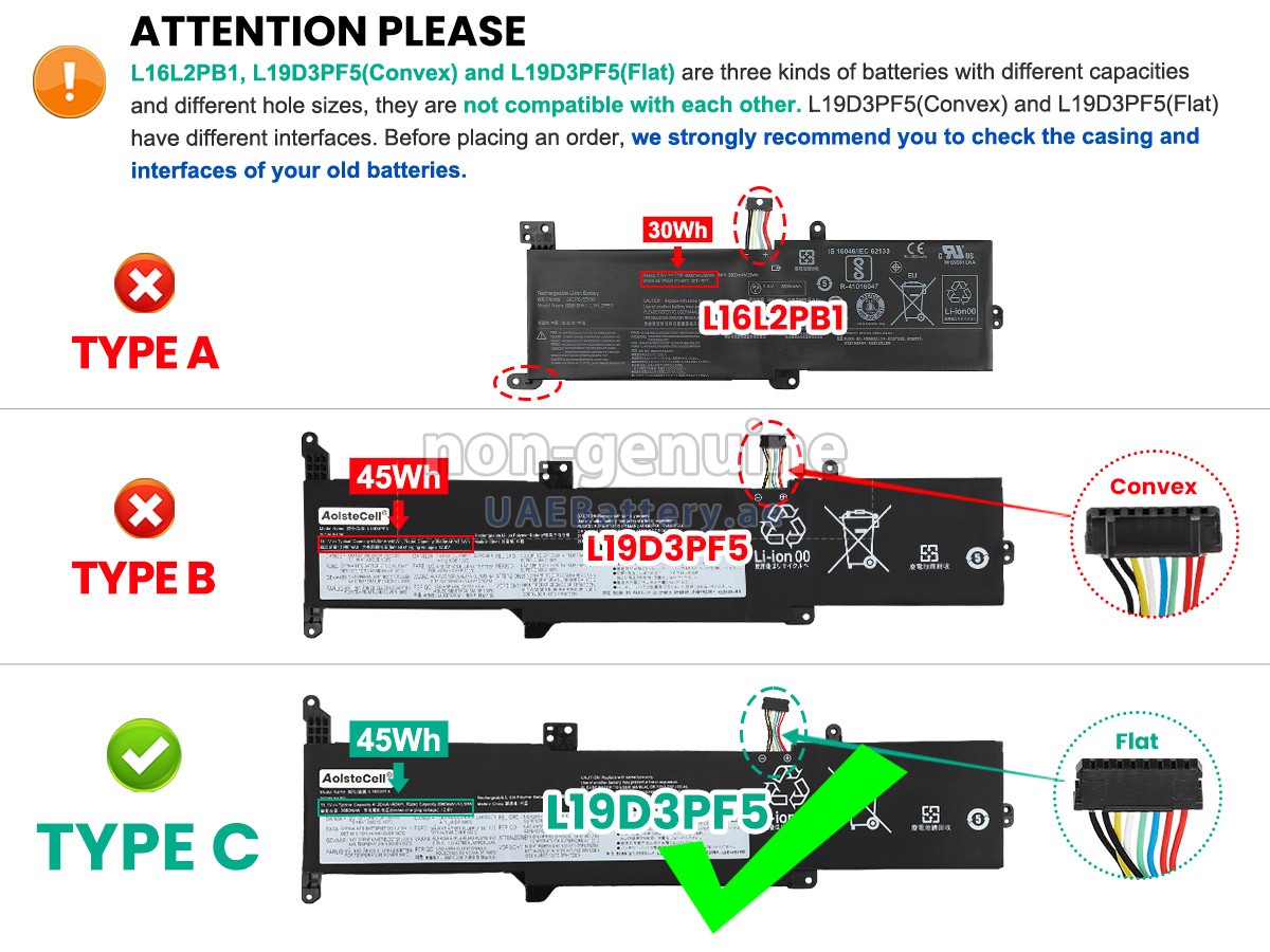 بطارية Lenovo IdeaPad 3-15ADA05-81W1008HIX