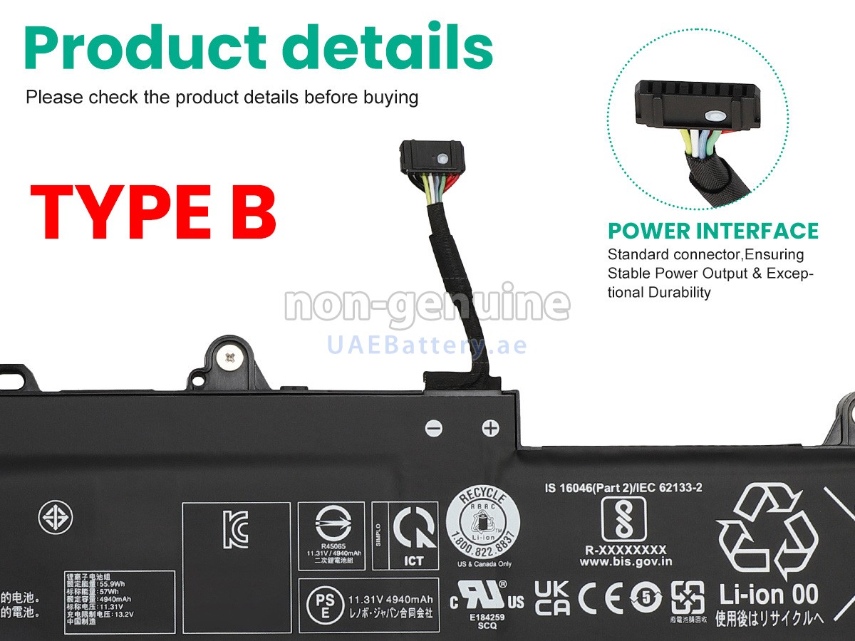 بطارية Lenovo ThinkPad L14 GEN 5-21L5S02700